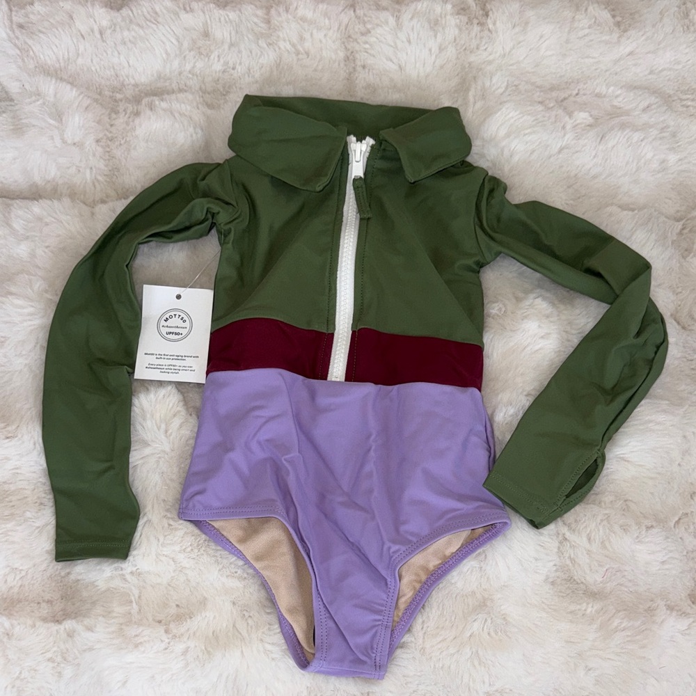 Mott50 Multicolor Long Sleeve Swimsuit
